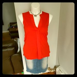 Banana Republic v-neck high low ladies tunic top